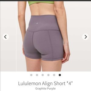 🍋🍋 Lululemon align shorts